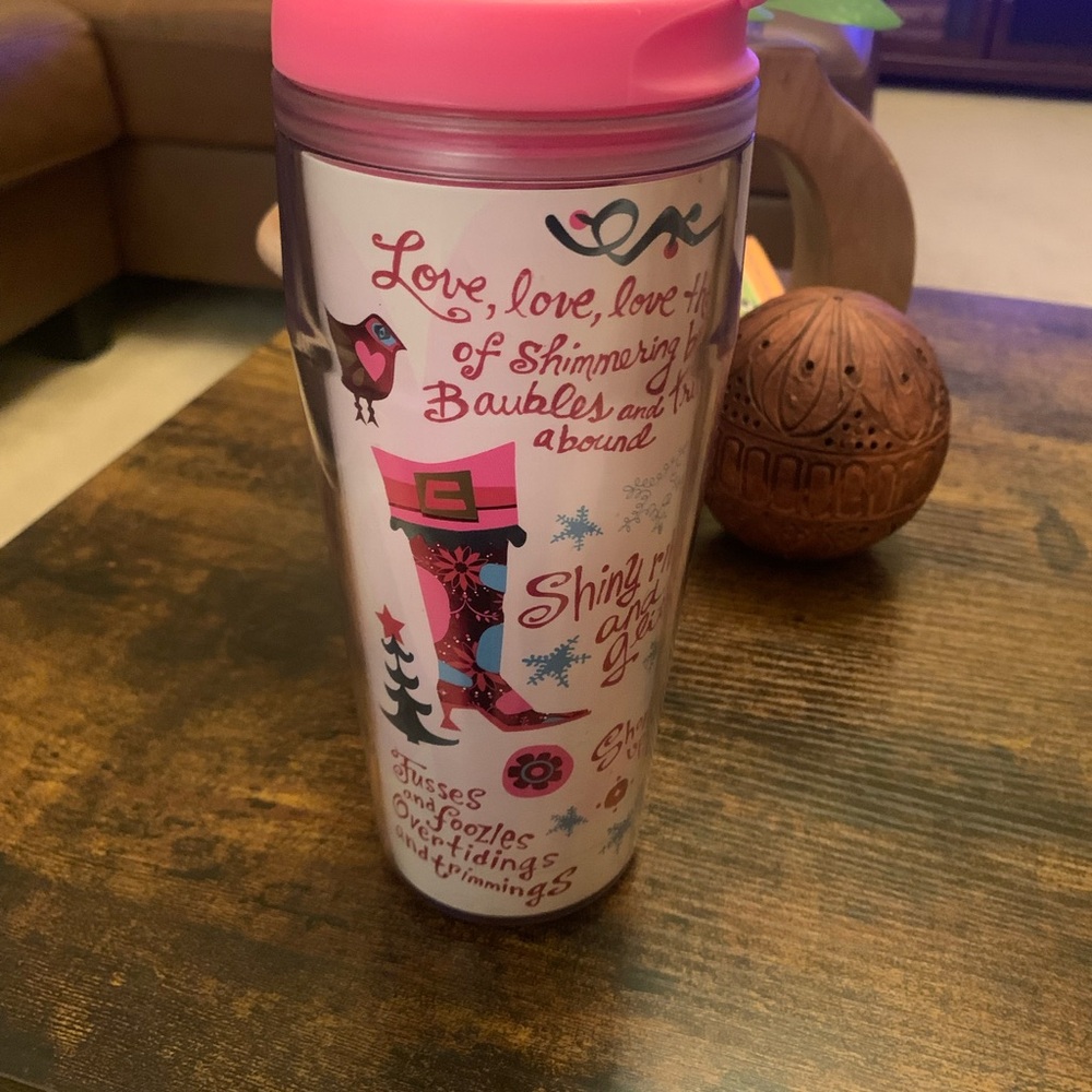 Starbucks Holiday Travel Mug Tumbler Thermos Collectible from 2004 -16 oz
